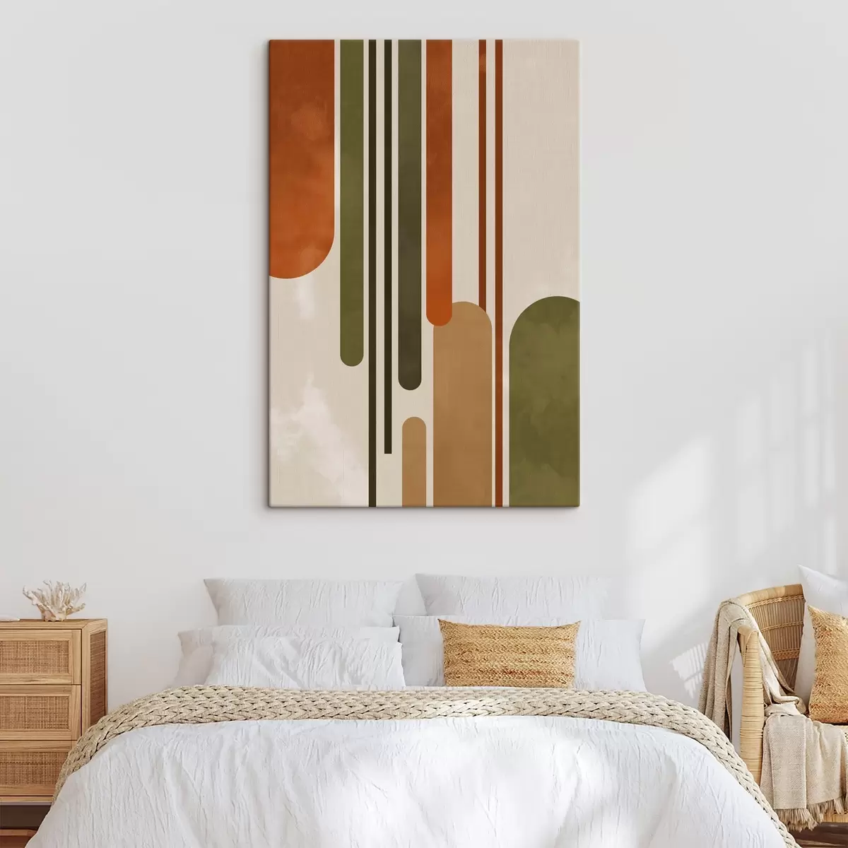 murales de pared Abstracción multicolor s45397