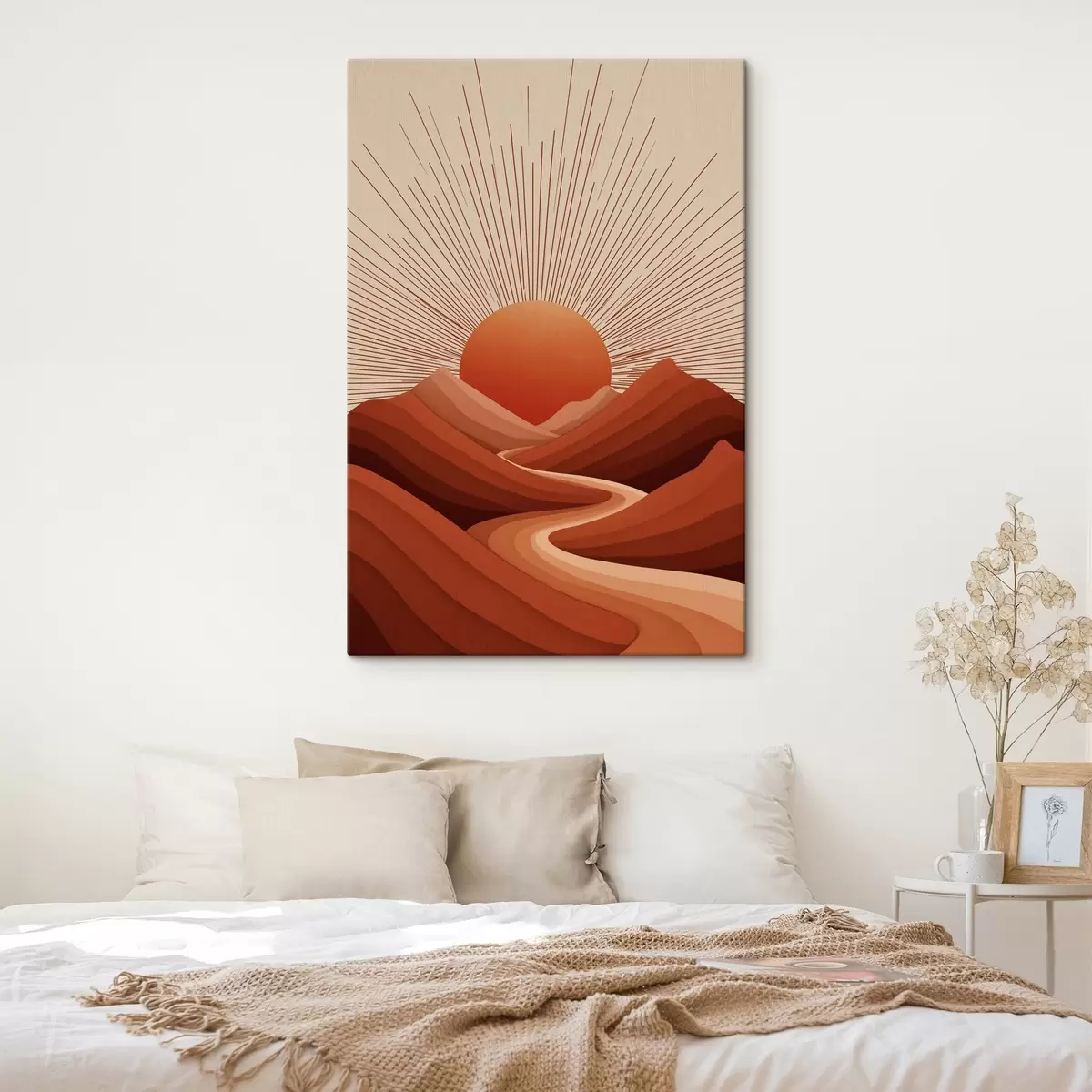 murales de pared Tarde de sol s45405