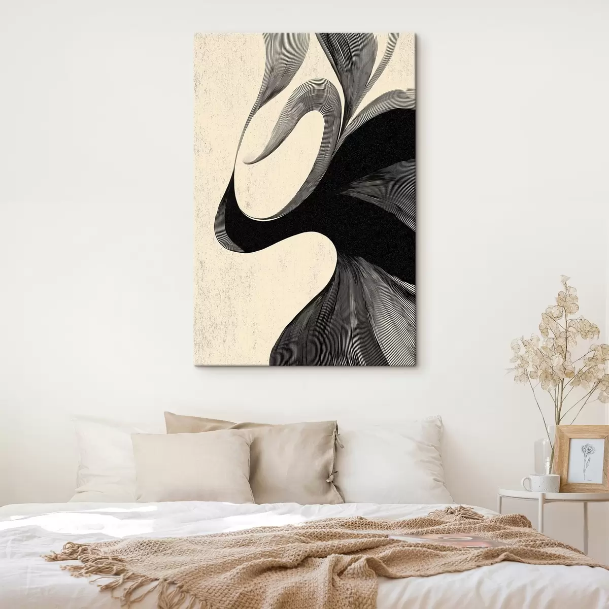 murales de pared Danza de líneas s45414