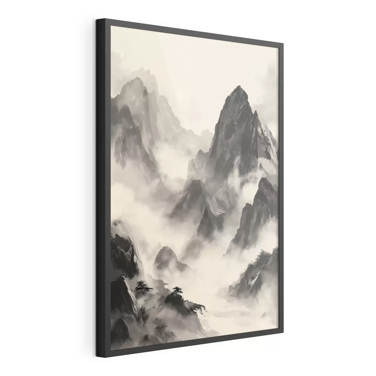 Poster Montañas al estilo chino f45384