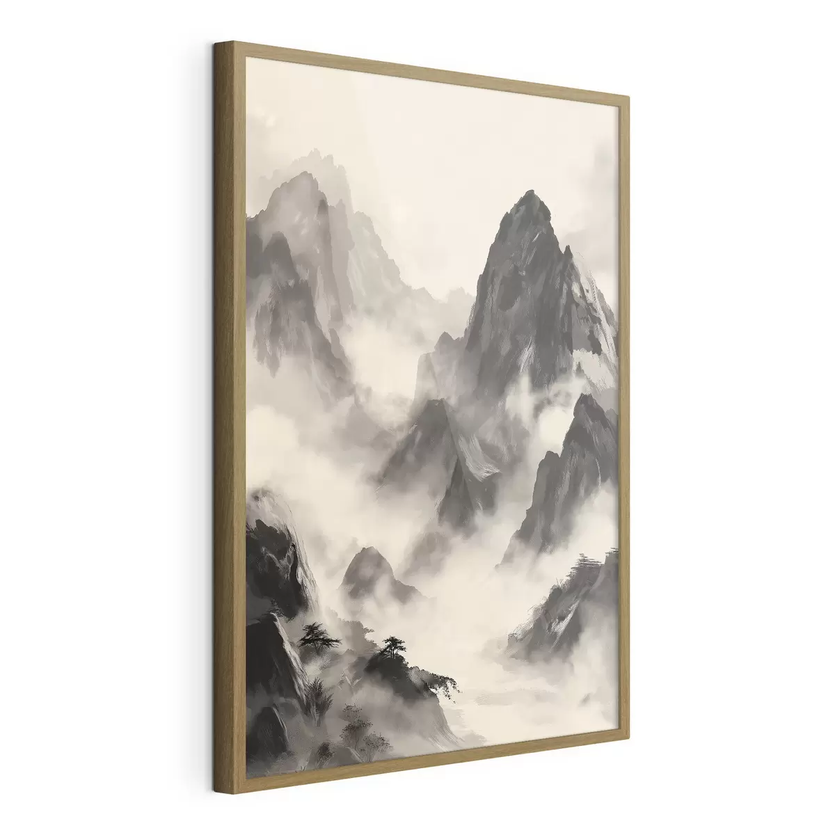 Poster Montañas al estilo chino f45384