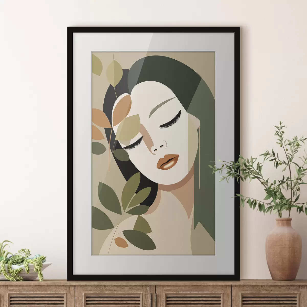 Poster Mujer y abrazo f45388