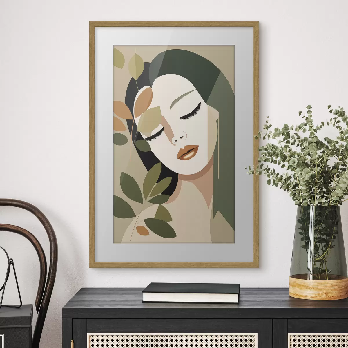 Poster Mujer y abrazo f45388