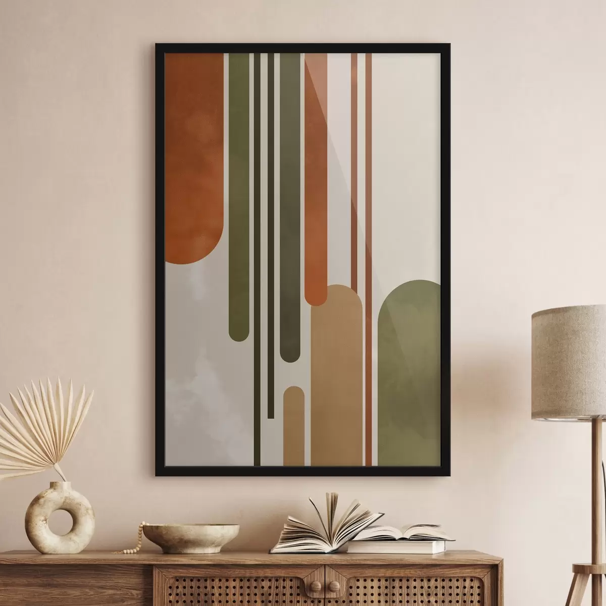 Poster Abstracción multicolor f45397