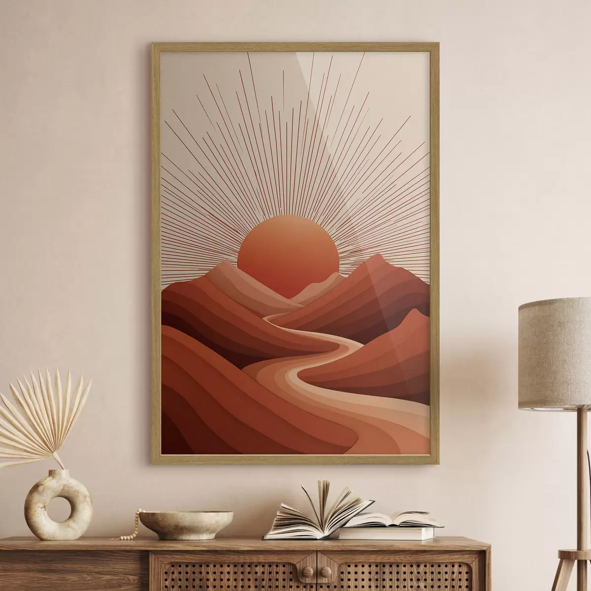 Poster Tarde de sol f45405