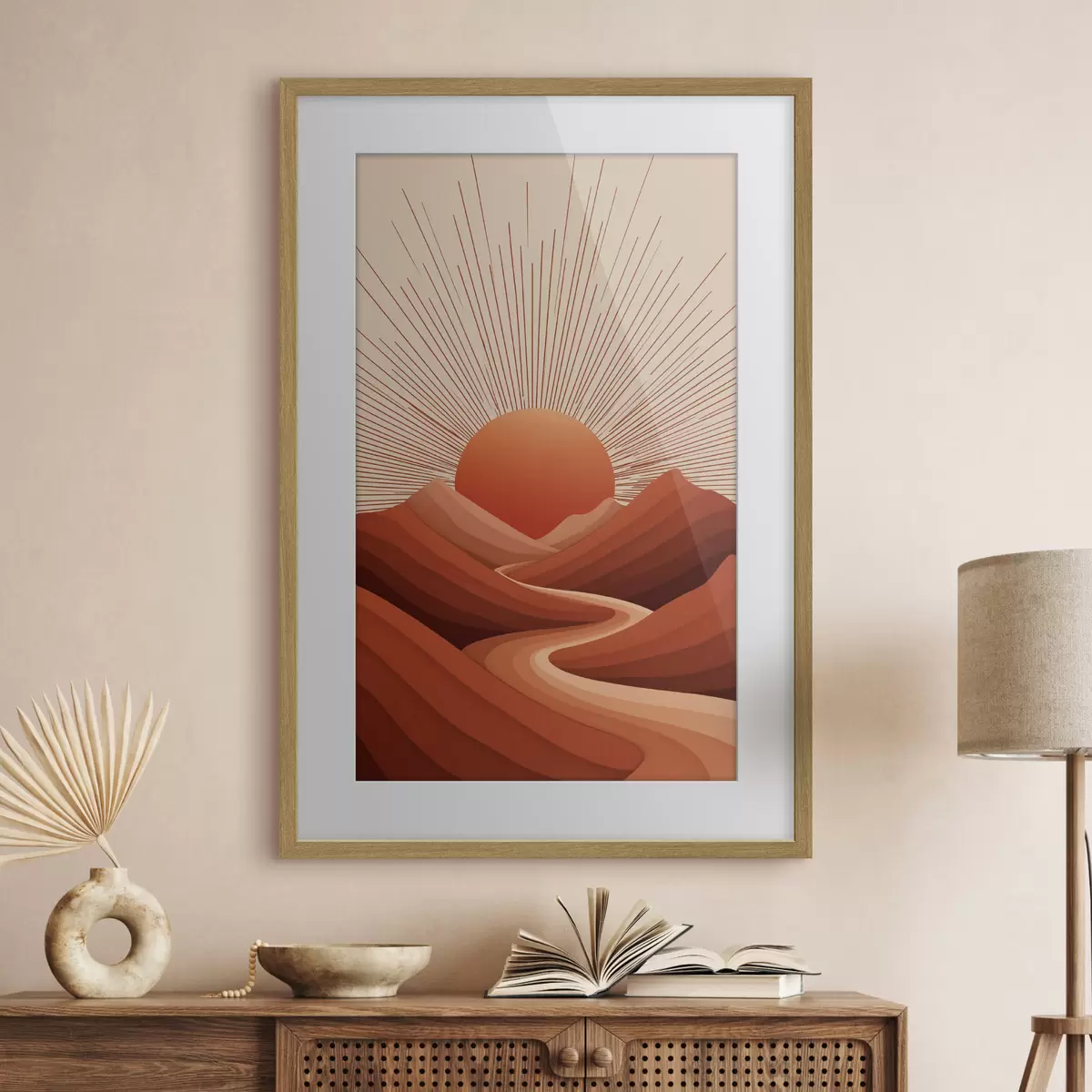 Poster Tarde de sol f45405