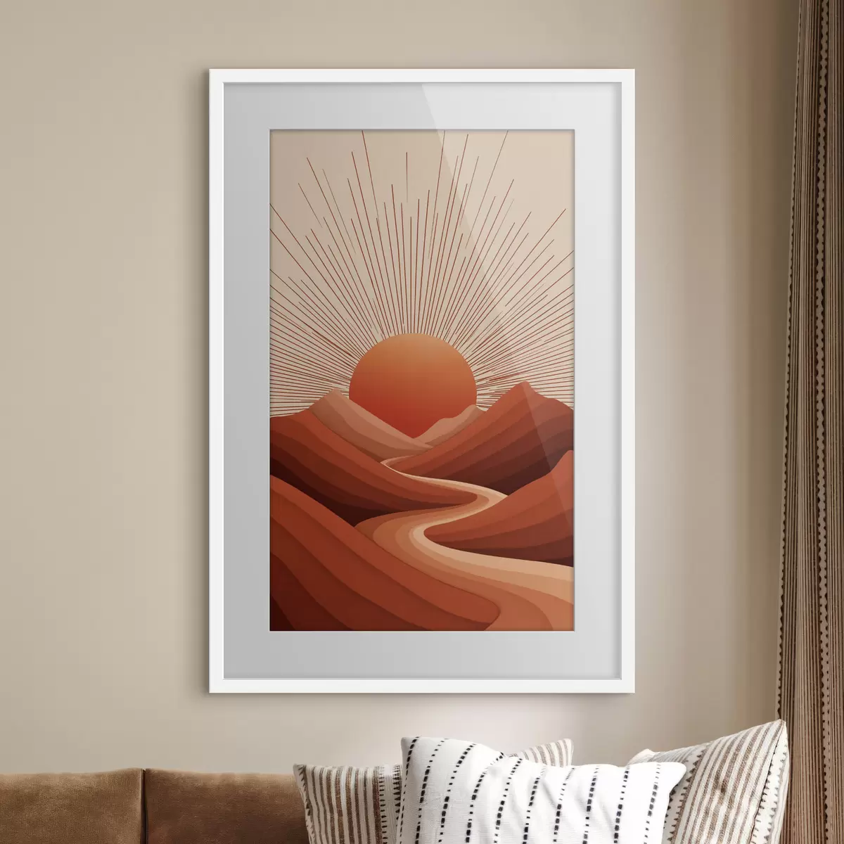 Poster Tarde de sol f45405
