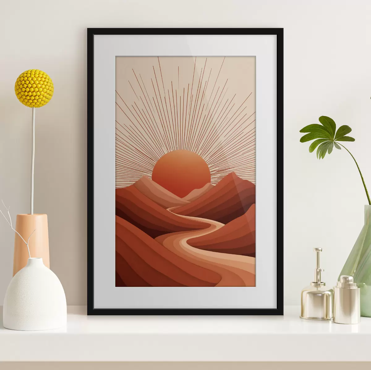 Poster Tarde de sol f45405