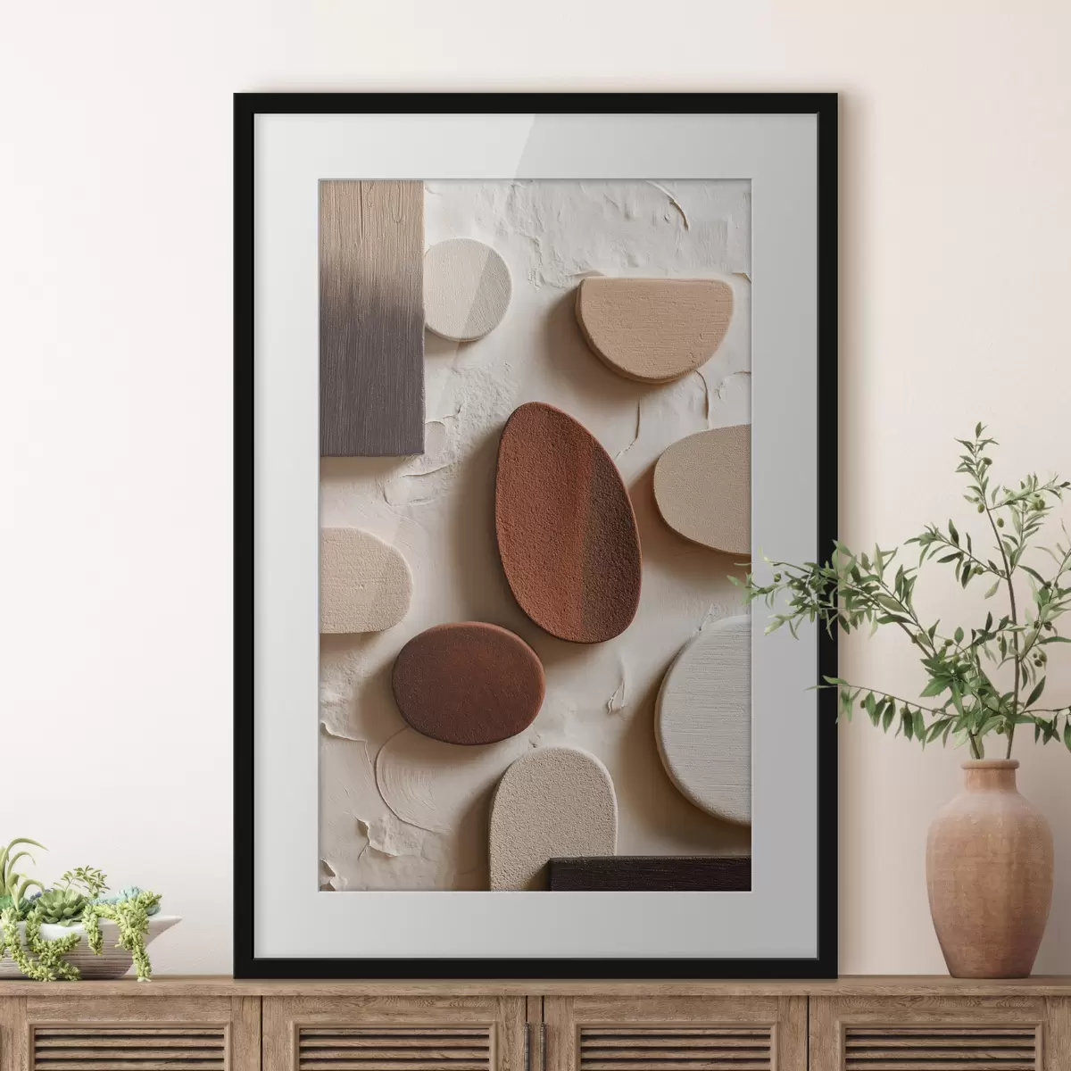 Poster Geometría y ternura f45409