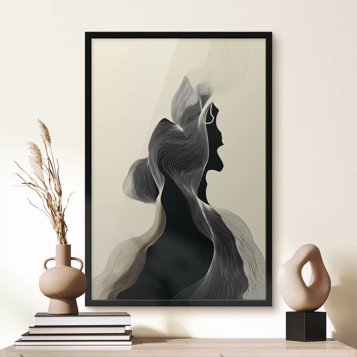 Poster Danza de líneas f45413