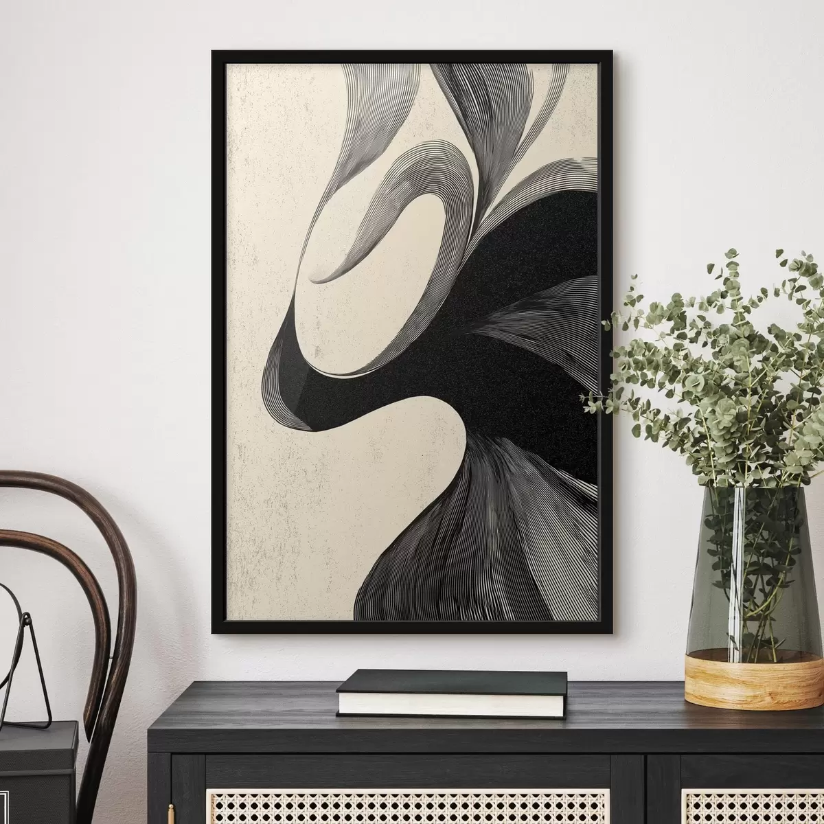 Poster Danza de líneas f45414