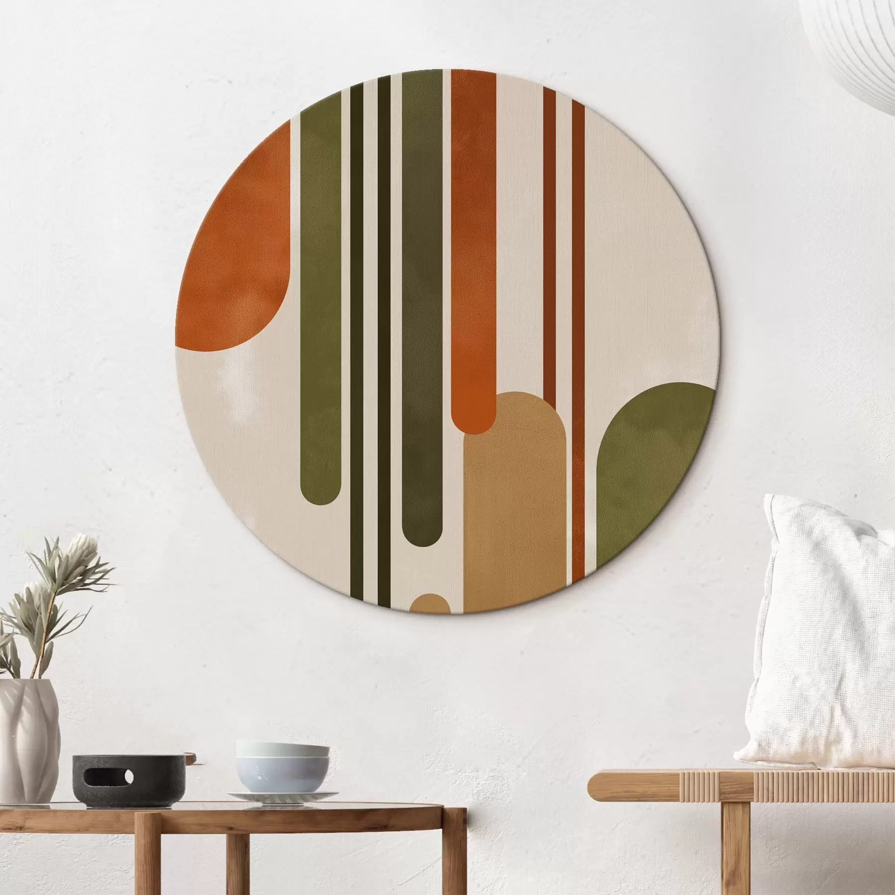 murales de pared Abstracción multicolor r45397