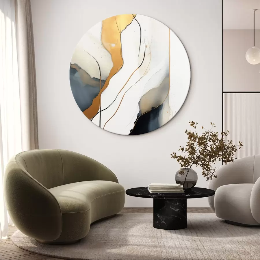 murales de pared Abstracción de líneas r45407