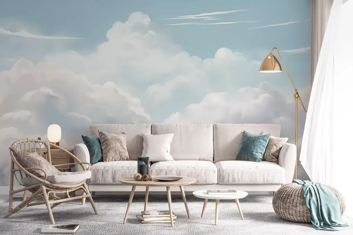 murales de pared Nubes w04406