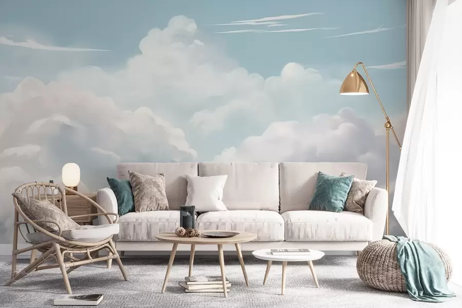 murales de pared Nubes w04406