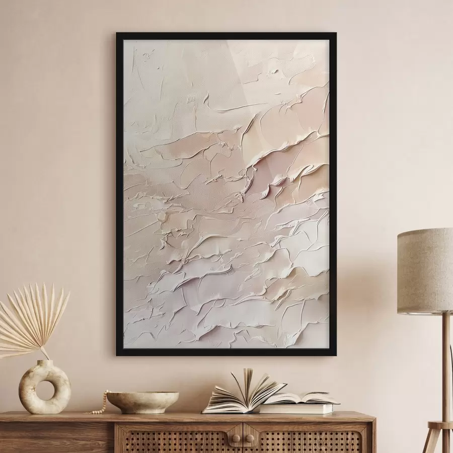 murales de pared Efecto de pinceladas volumétricas f45335