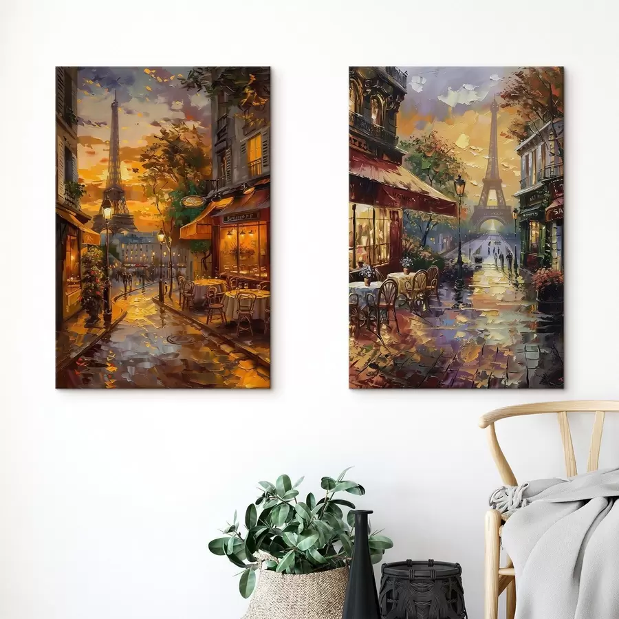 murales de pared Calles de París m00617