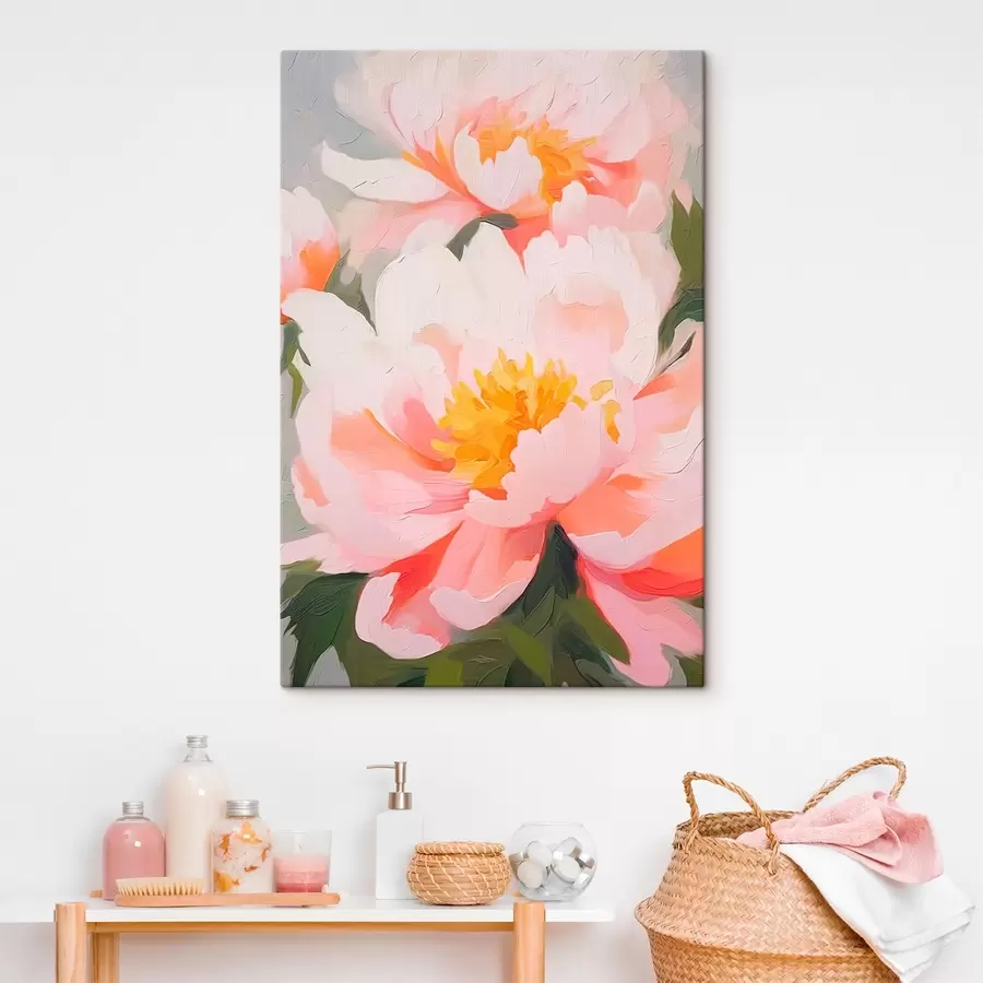 murales de pared Peonías s45444