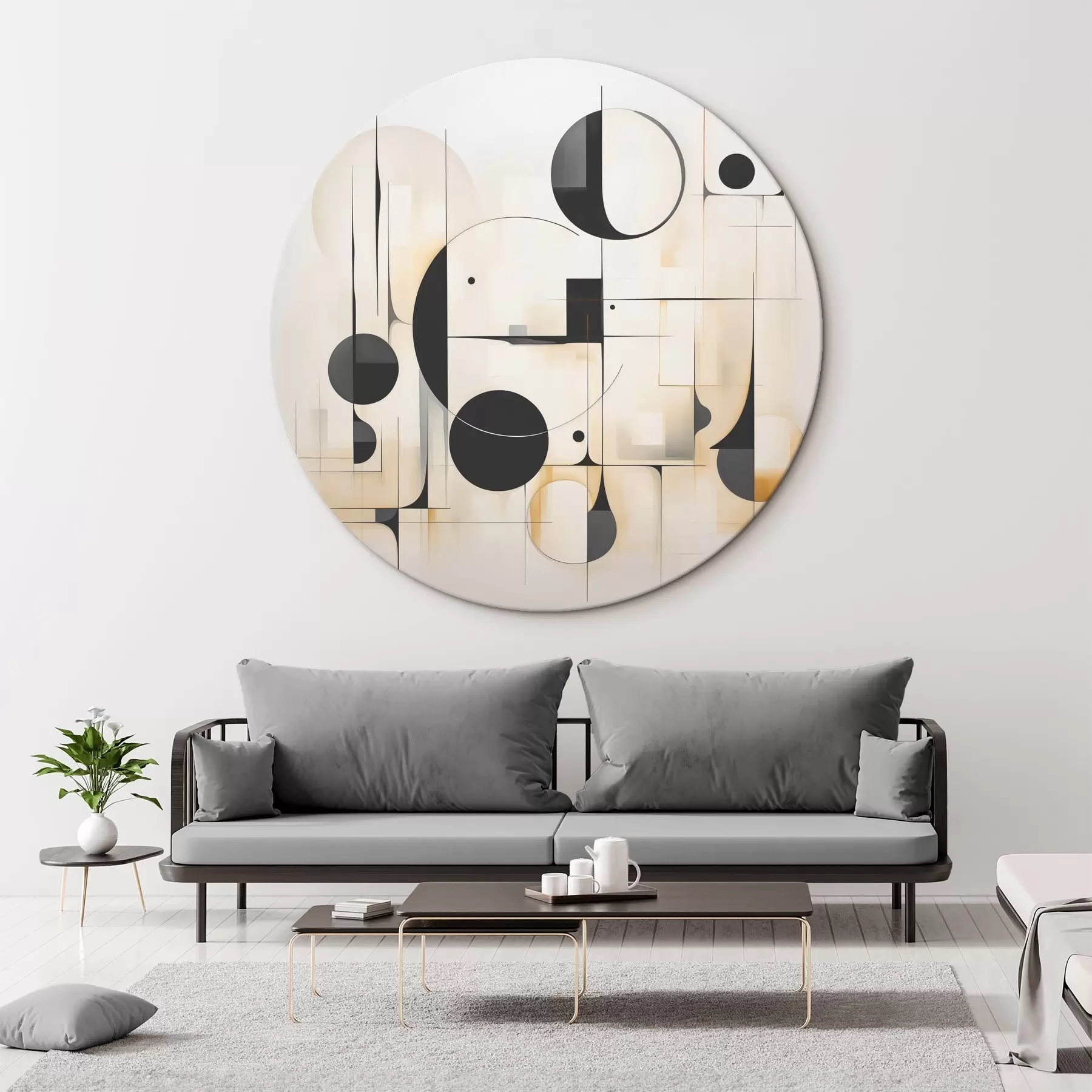 murales de pared Abstracción geométrica r45376