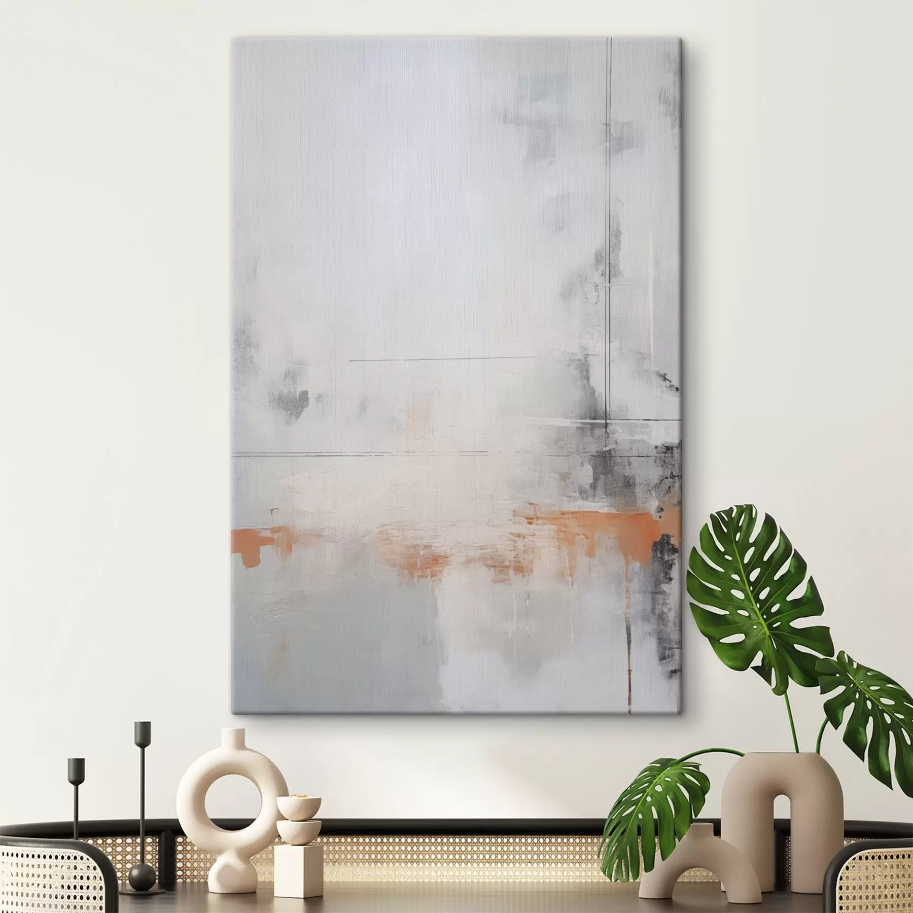 murales de pared Abstracción moderna con imitación de textura desgastada s45451