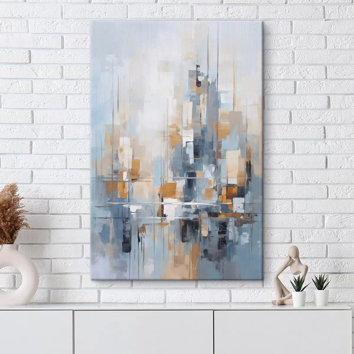 murales de pared Abstracción imitación de pinceladas s45455