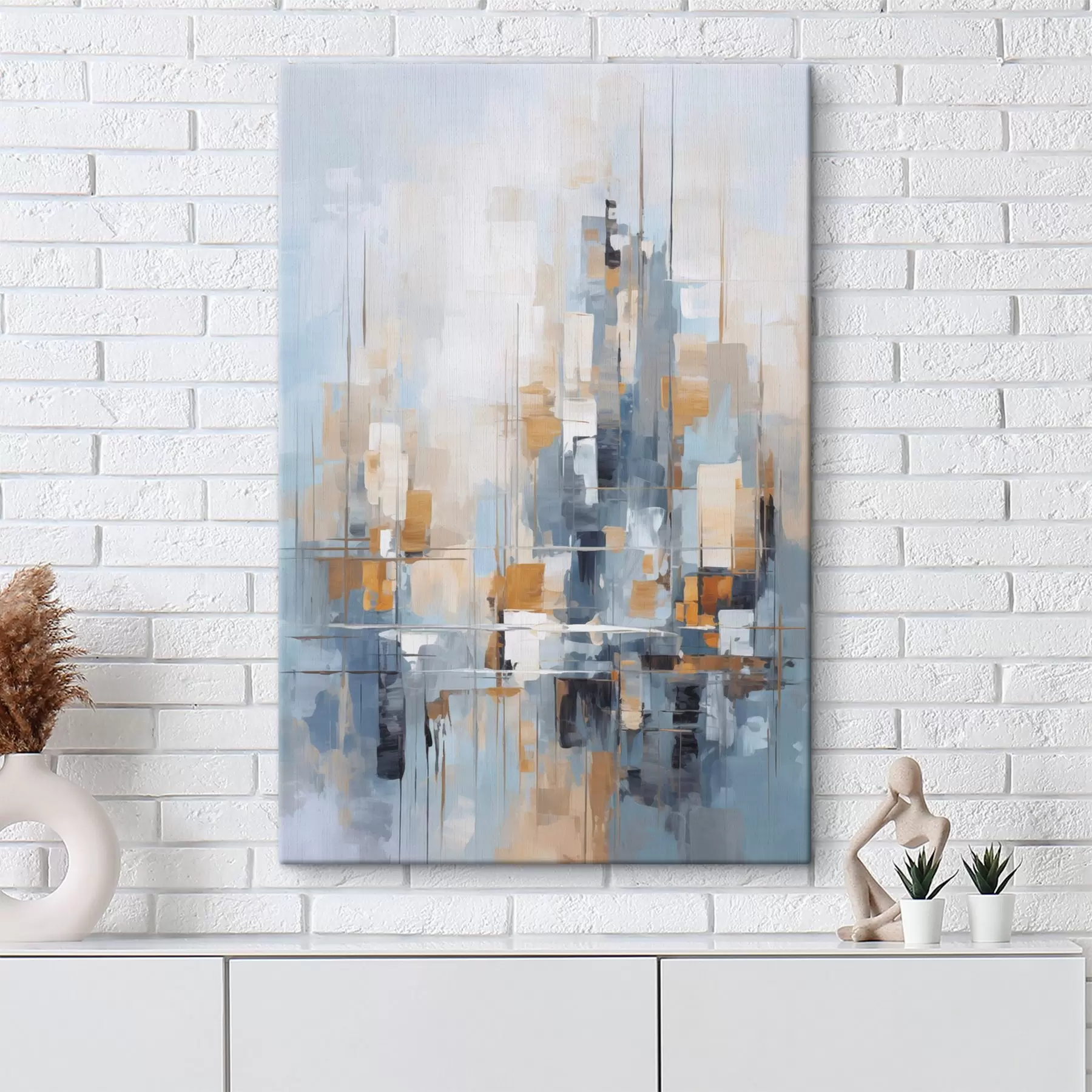 murales de pared Abstracción imitación de pinceladas s45455