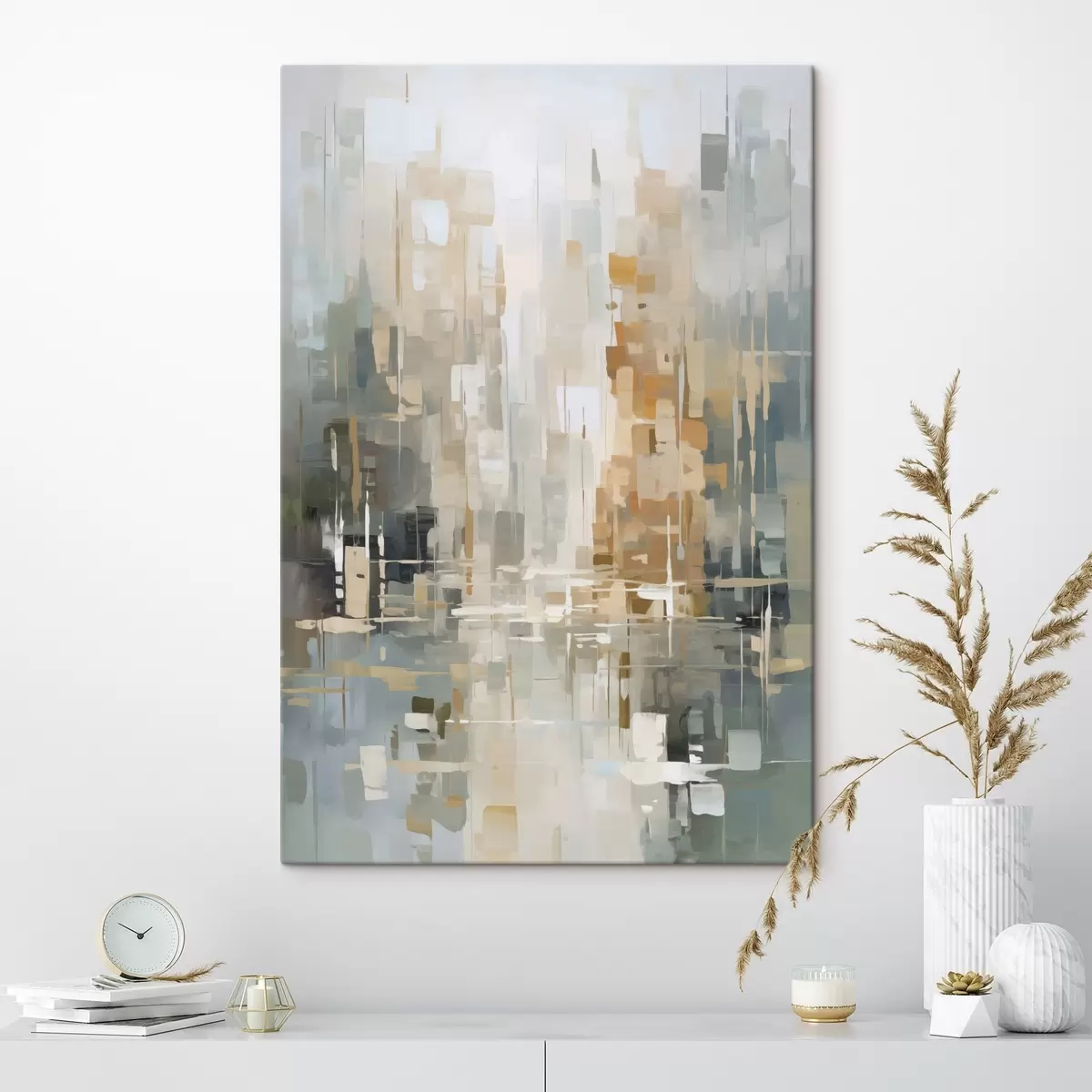 murales de pared Abstracción imitación de la pintura s45456