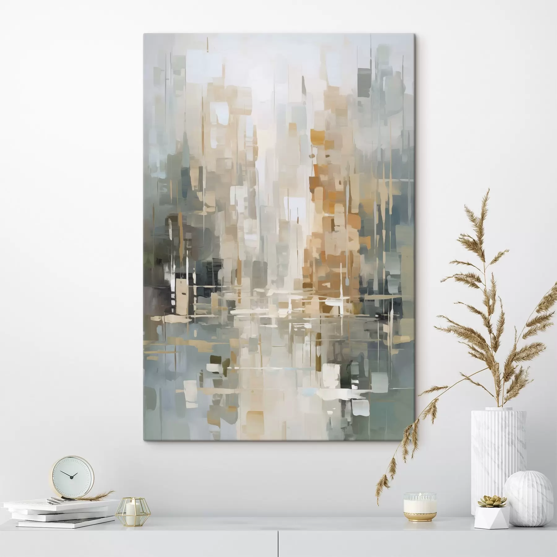 murales de pared Abstracción imitación de la pintura s45456