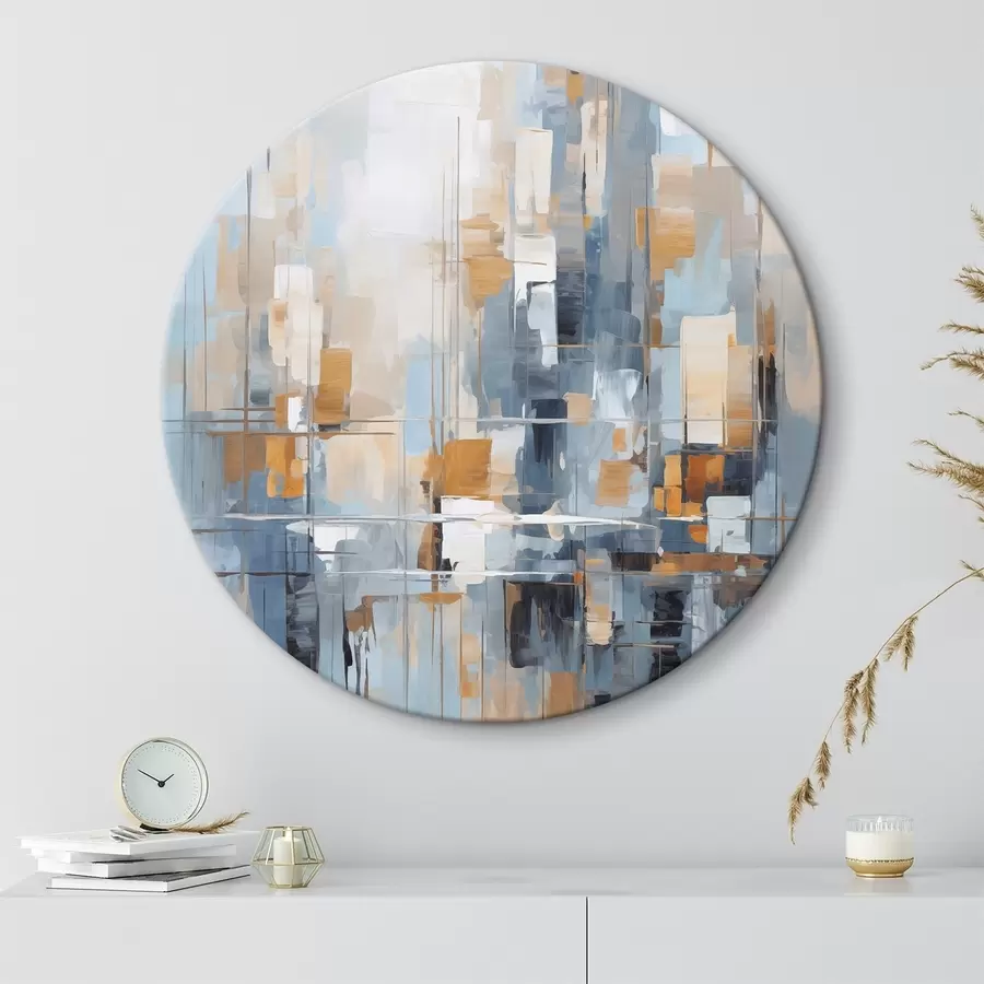 murales de pared Abstracción imitación de pinceladas r45455