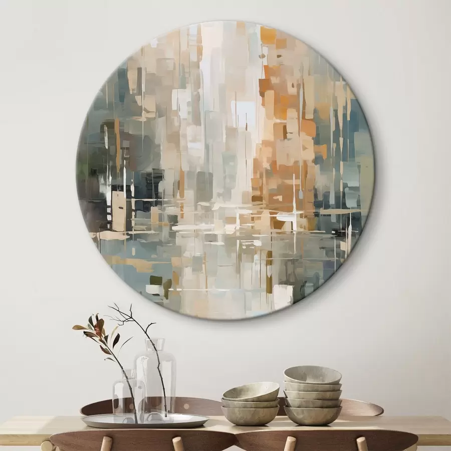 murales de pared Abstracción imitación de la pintura r45456