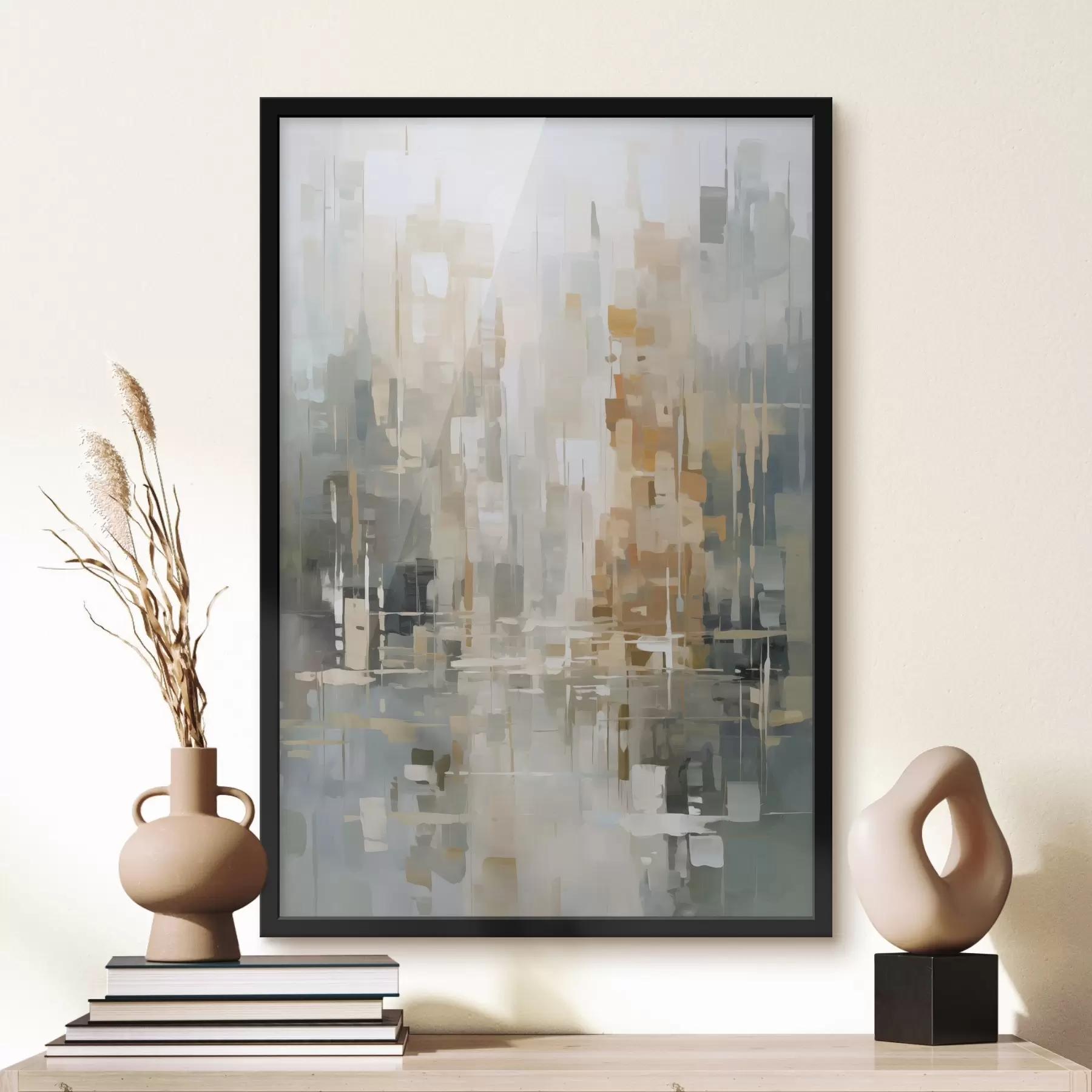 murales de pared Abstracción imitación de la pintura f45456