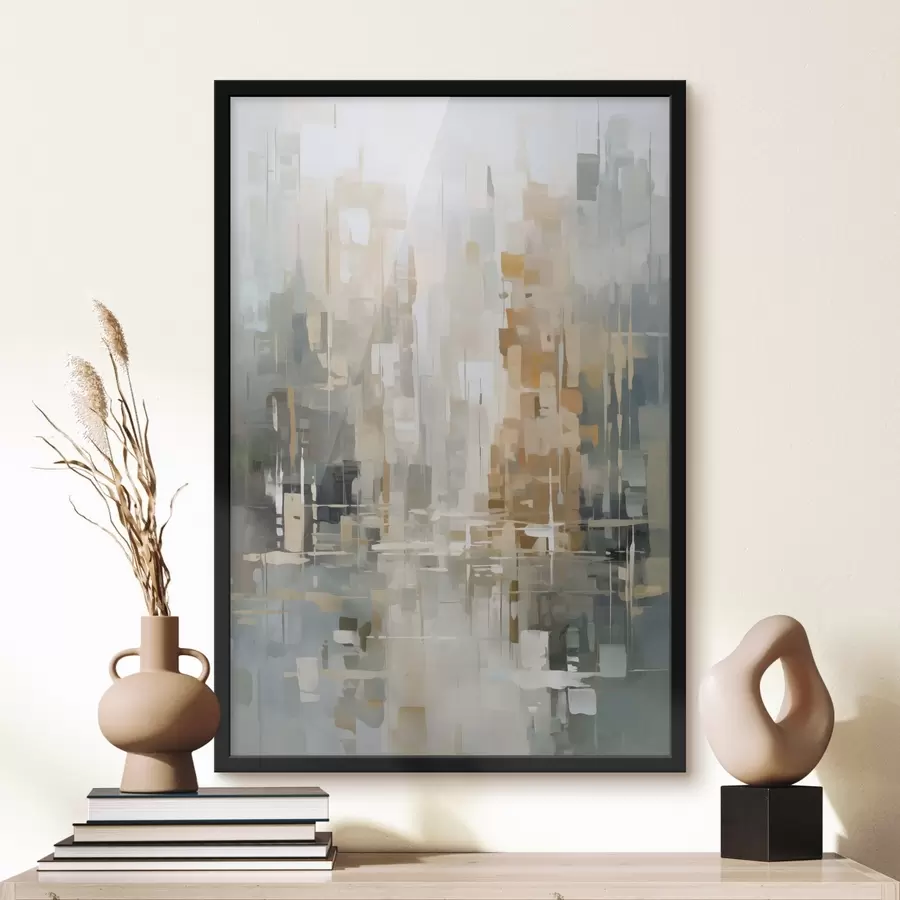 murales de pared Abstracción imitación de la pintura f45456