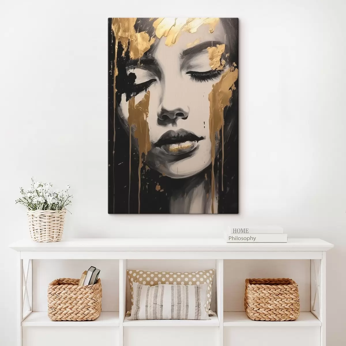 murales de pared Retrato de mujer s45468