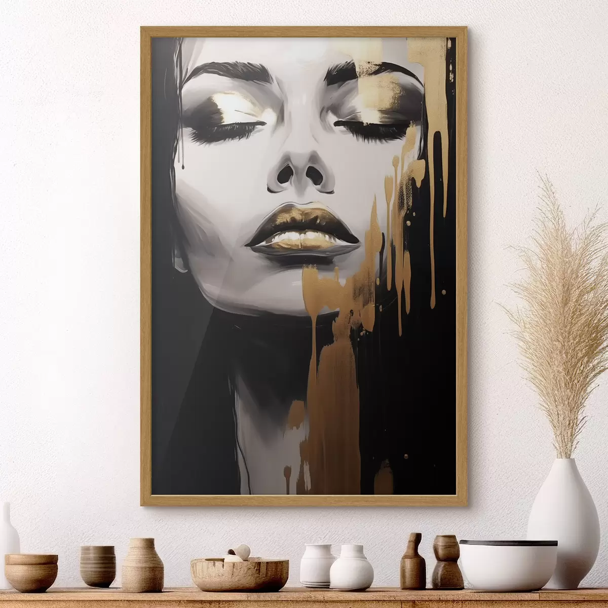 Poster Retrato de mujer f45467