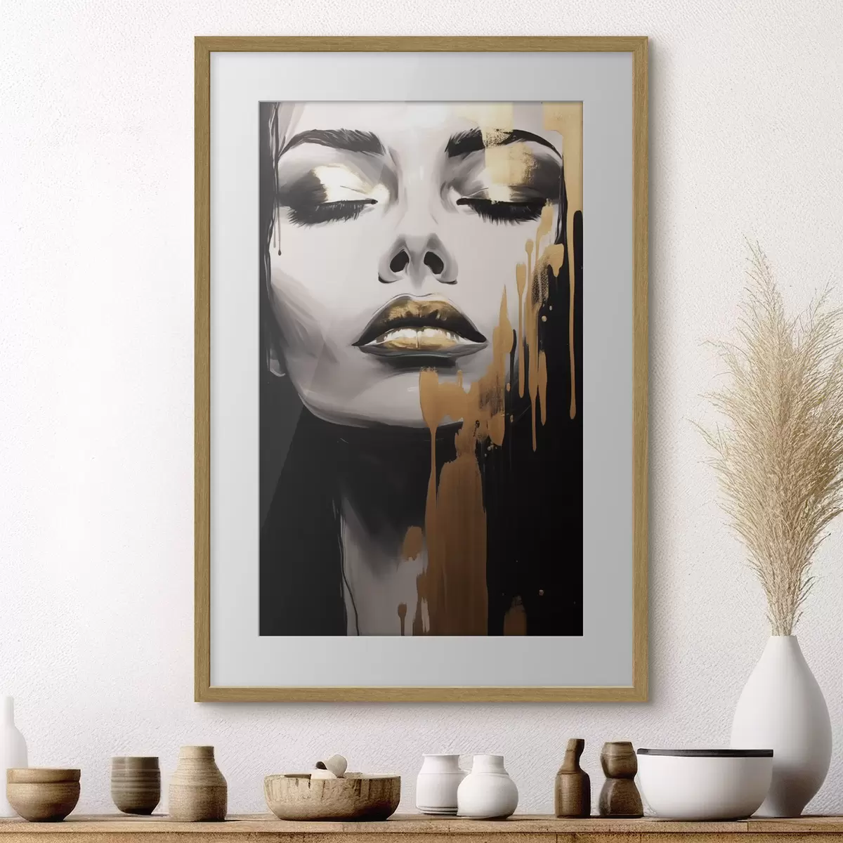 Poster Retrato de mujer f45467