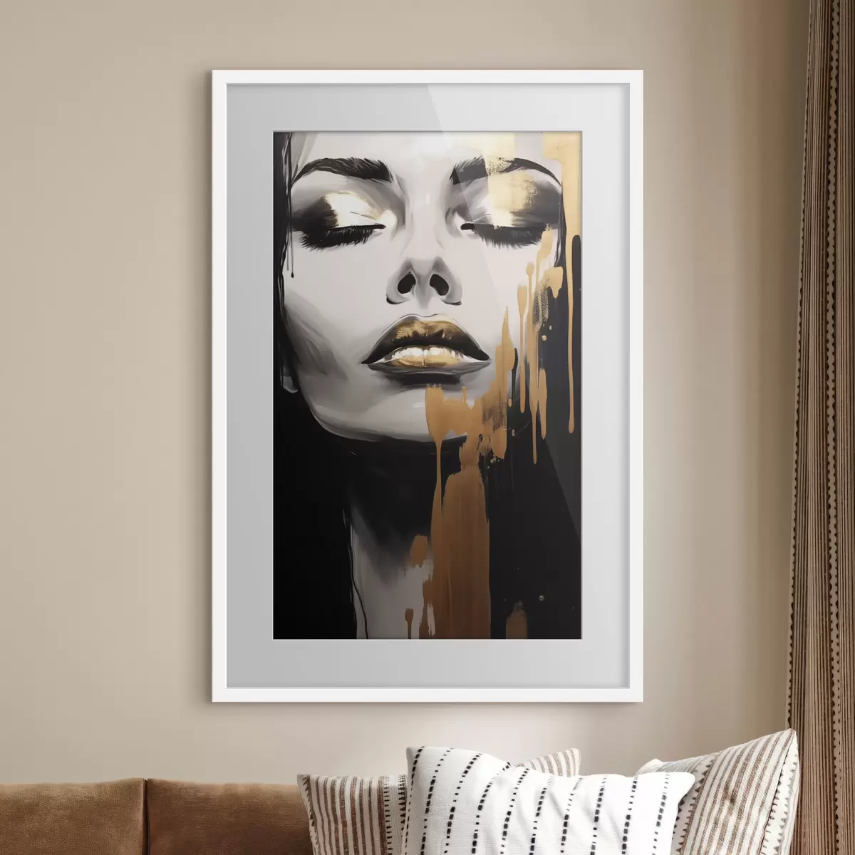 Poster Retrato de mujer f45467