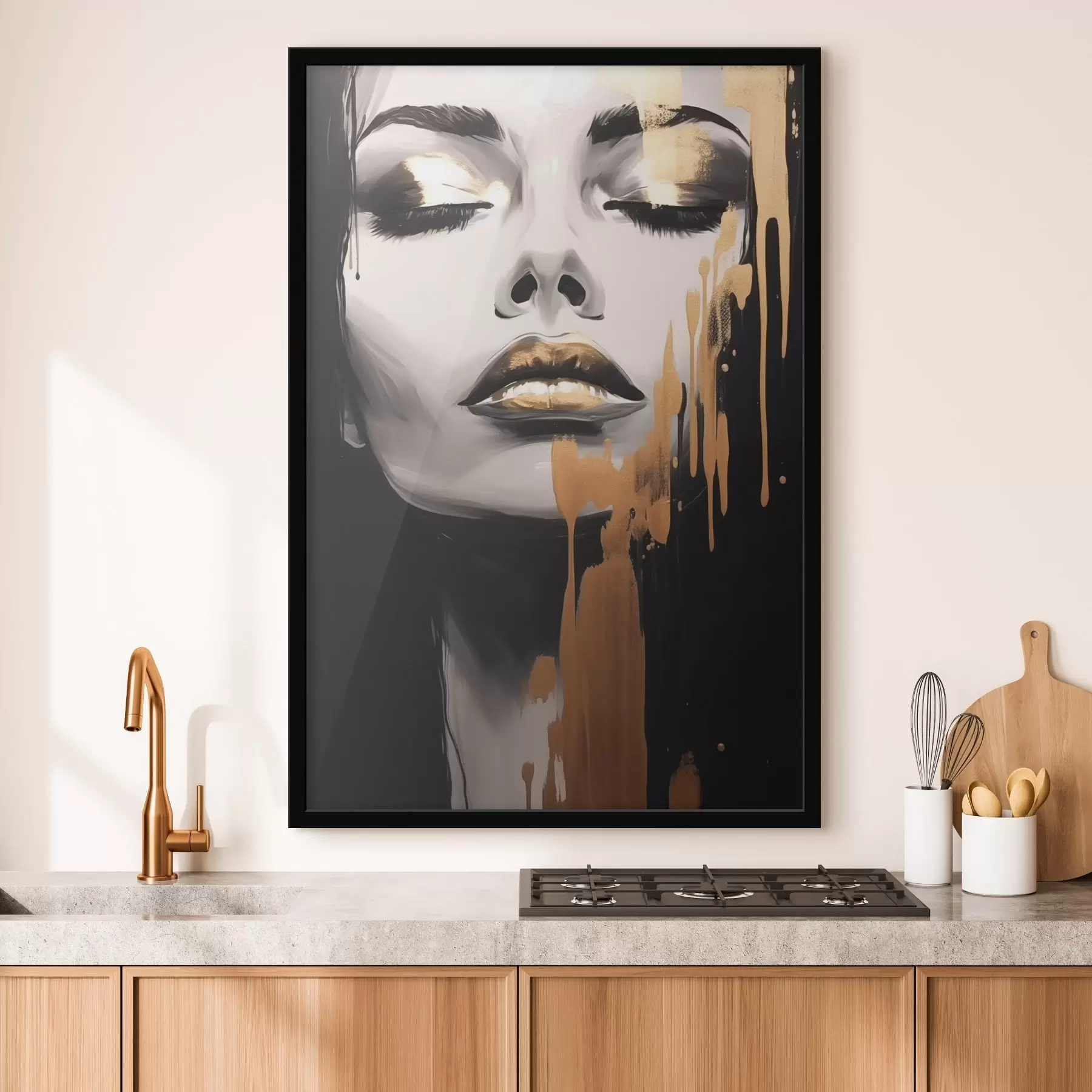 murales de pared Retrato de mujer f45467