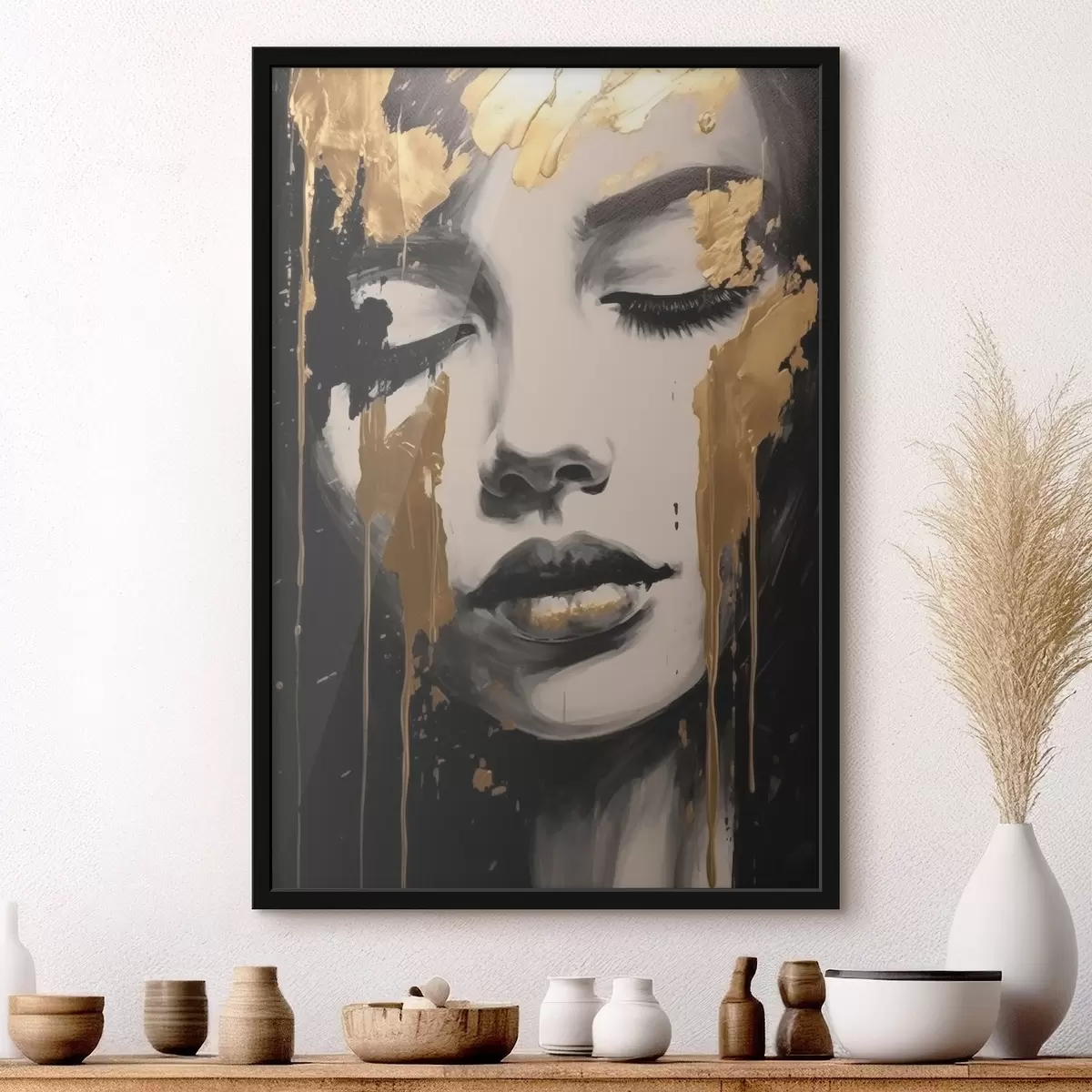 Poster Retrato de mujer f45468