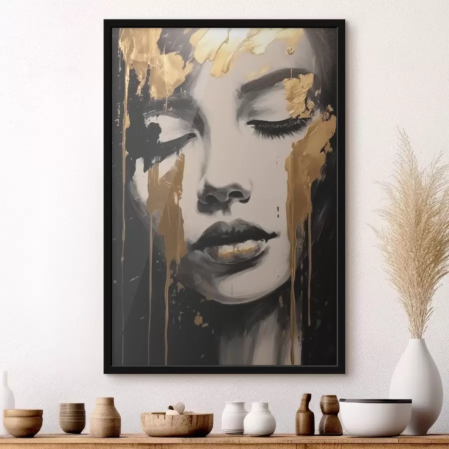 murales de pared Retrato de mujer f45468