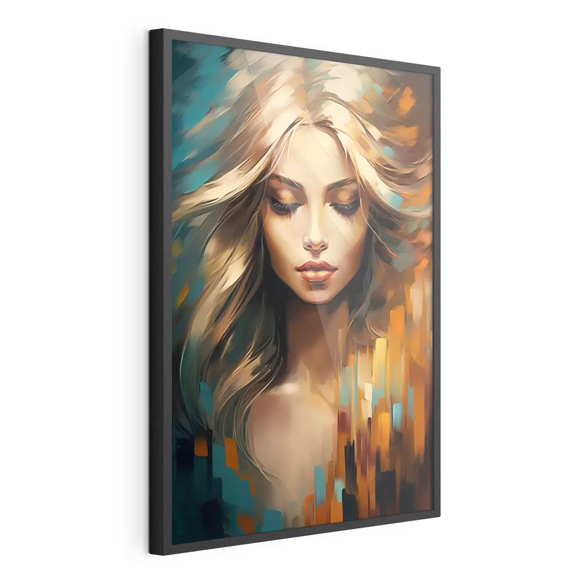Poster Retrato femenino abstracto f45469