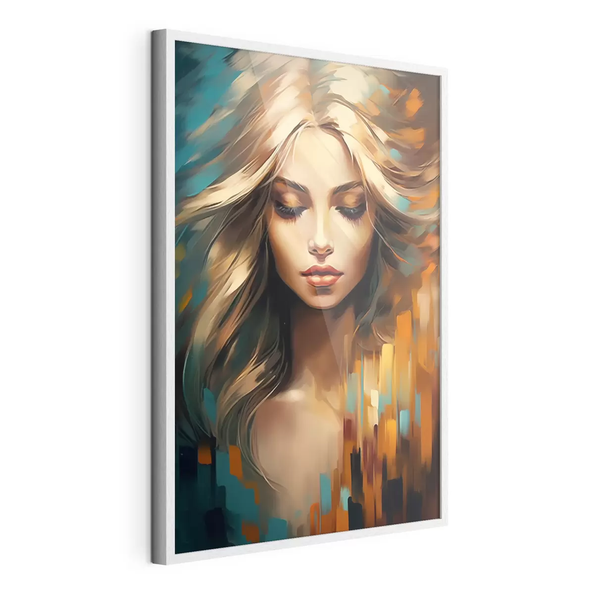 Poster Retrato femenino abstracto f45469