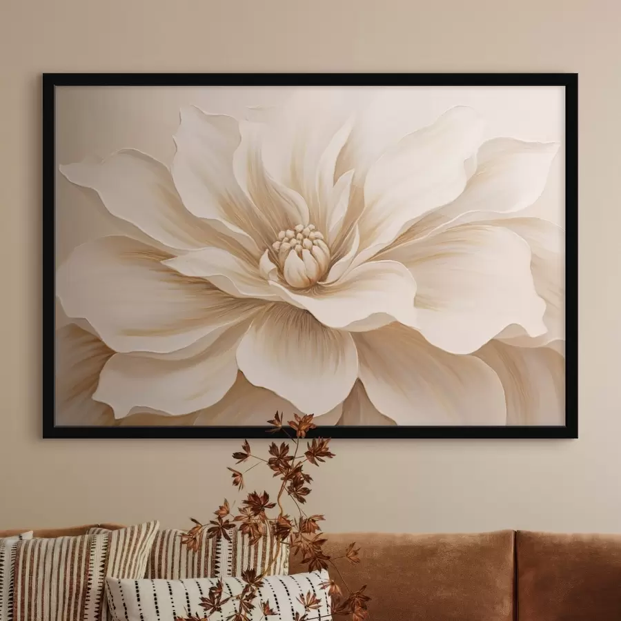 murales de pared Flor grande f45471