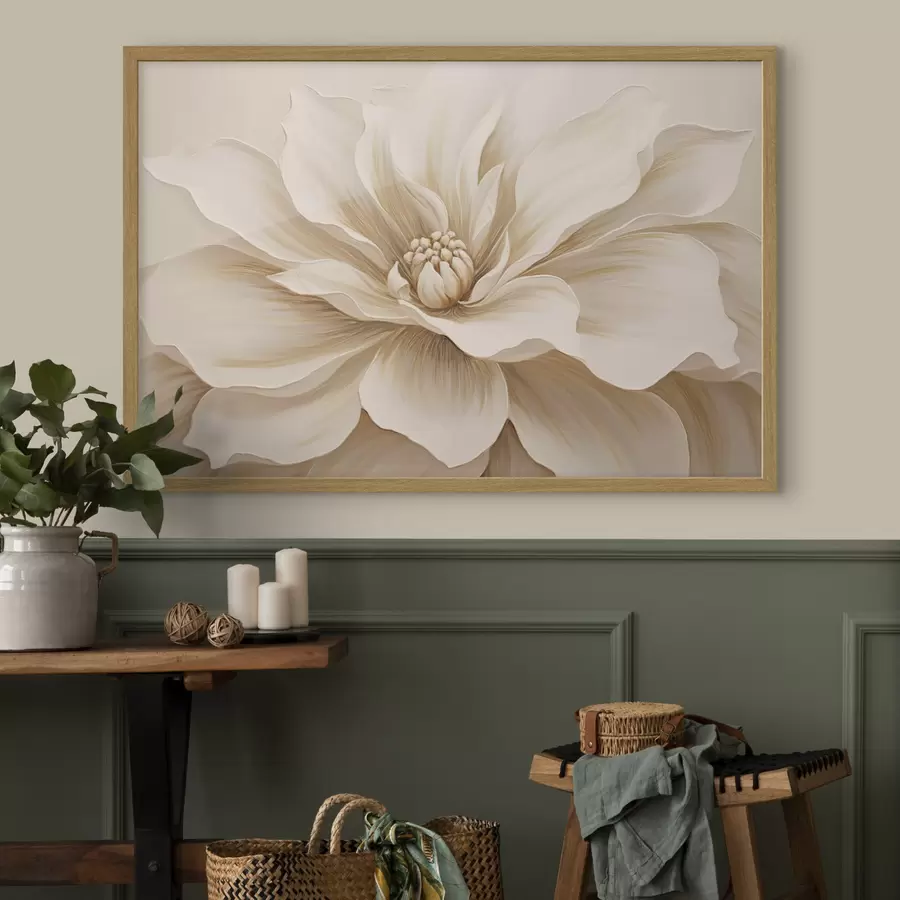 murales de pared Flor grande f45471