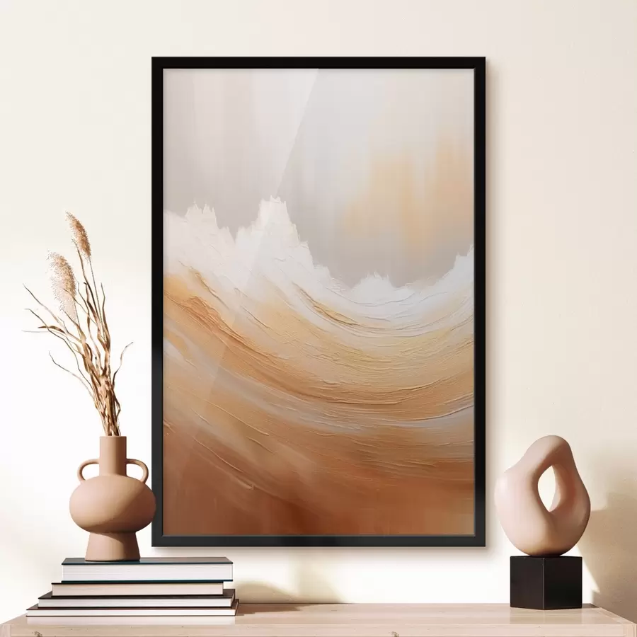 murales de pared Montañas de arena abstractas f45474