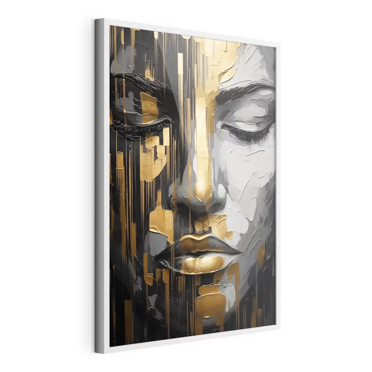 Poster Retrato femenino abstracto f45475