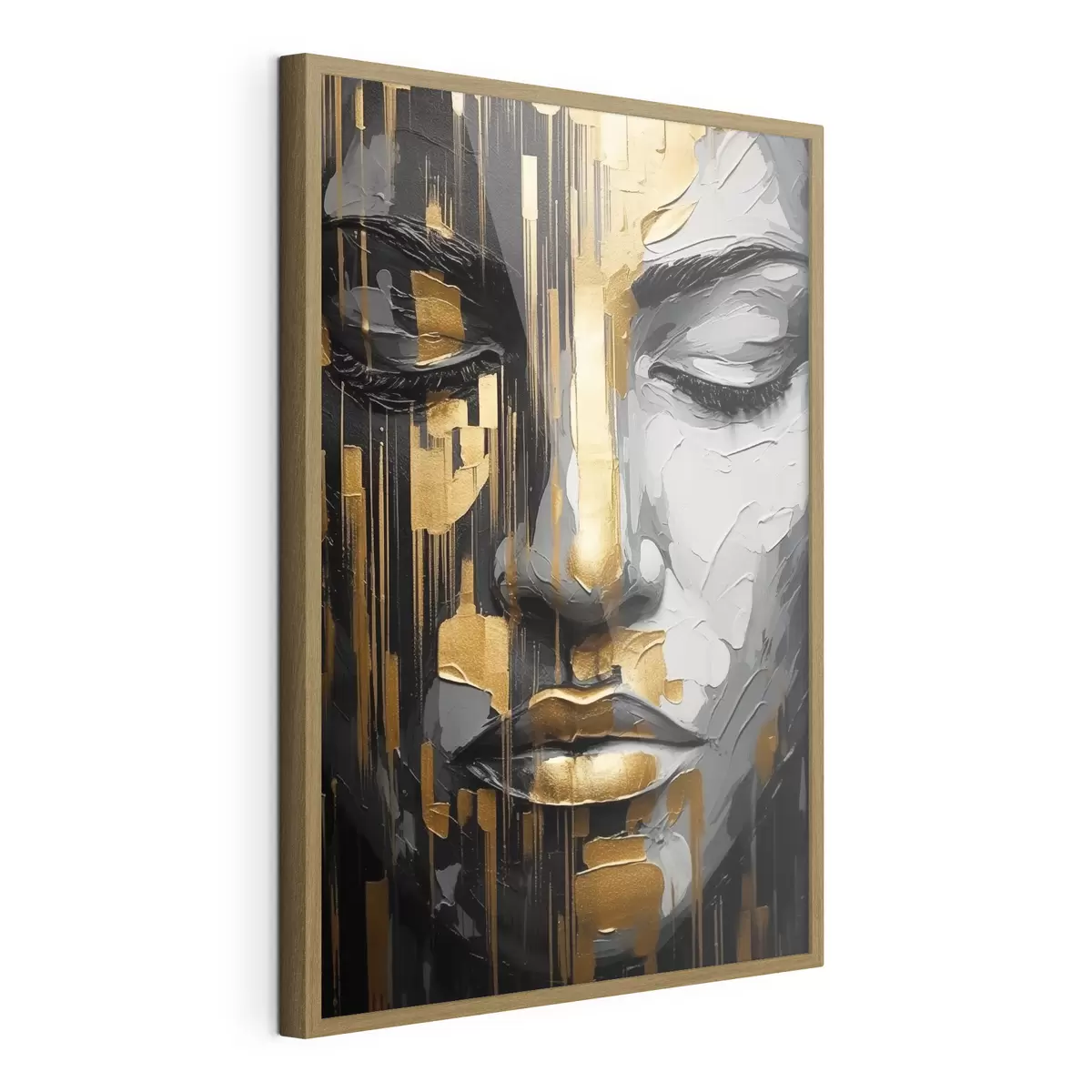 Poster Retrato femenino abstracto f45475