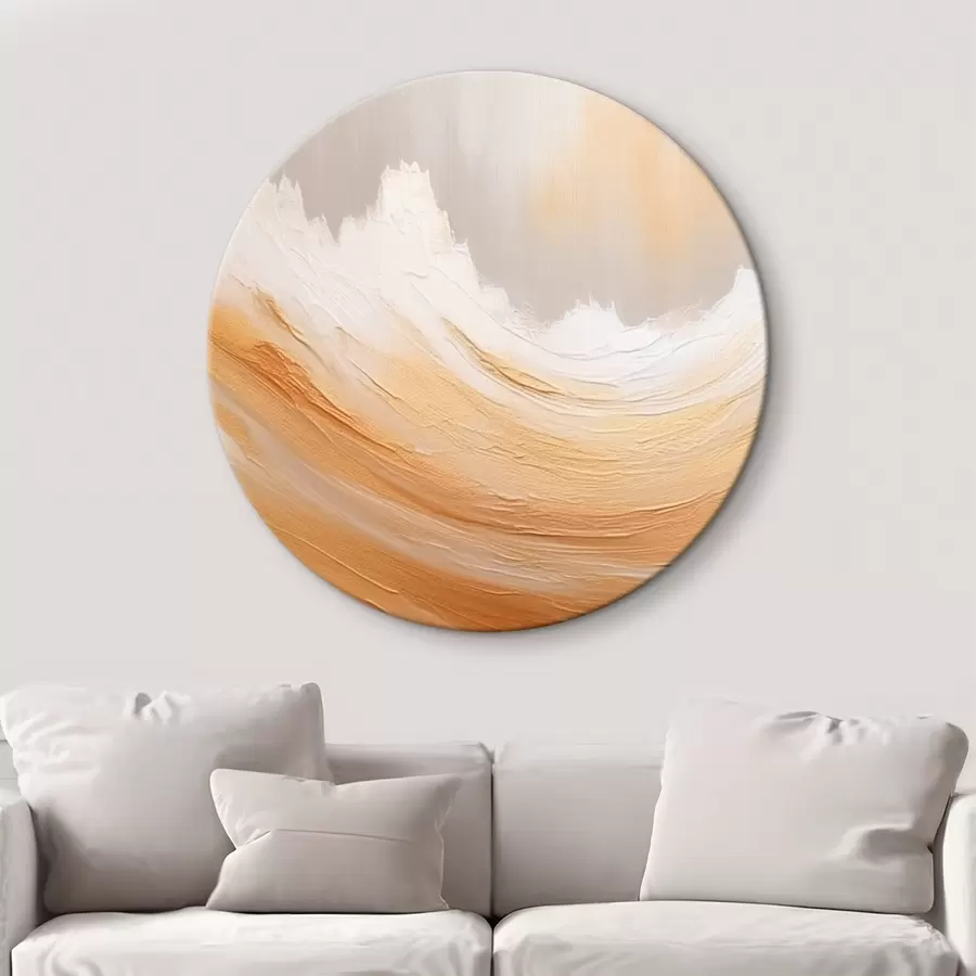 murales de pared Montañas de arena abstractas r45474