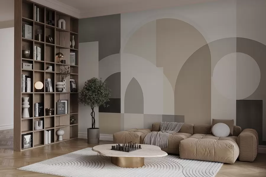 murales de pared Geometría abstracta w04440