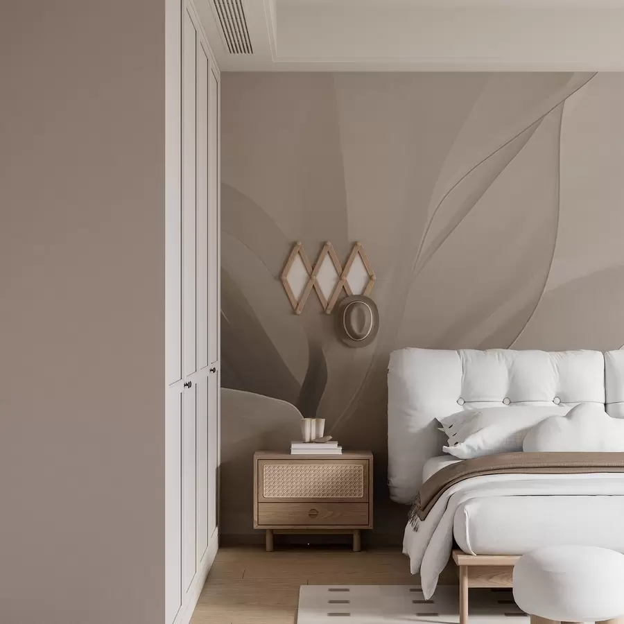 murales de pared Flor abstracta w04435