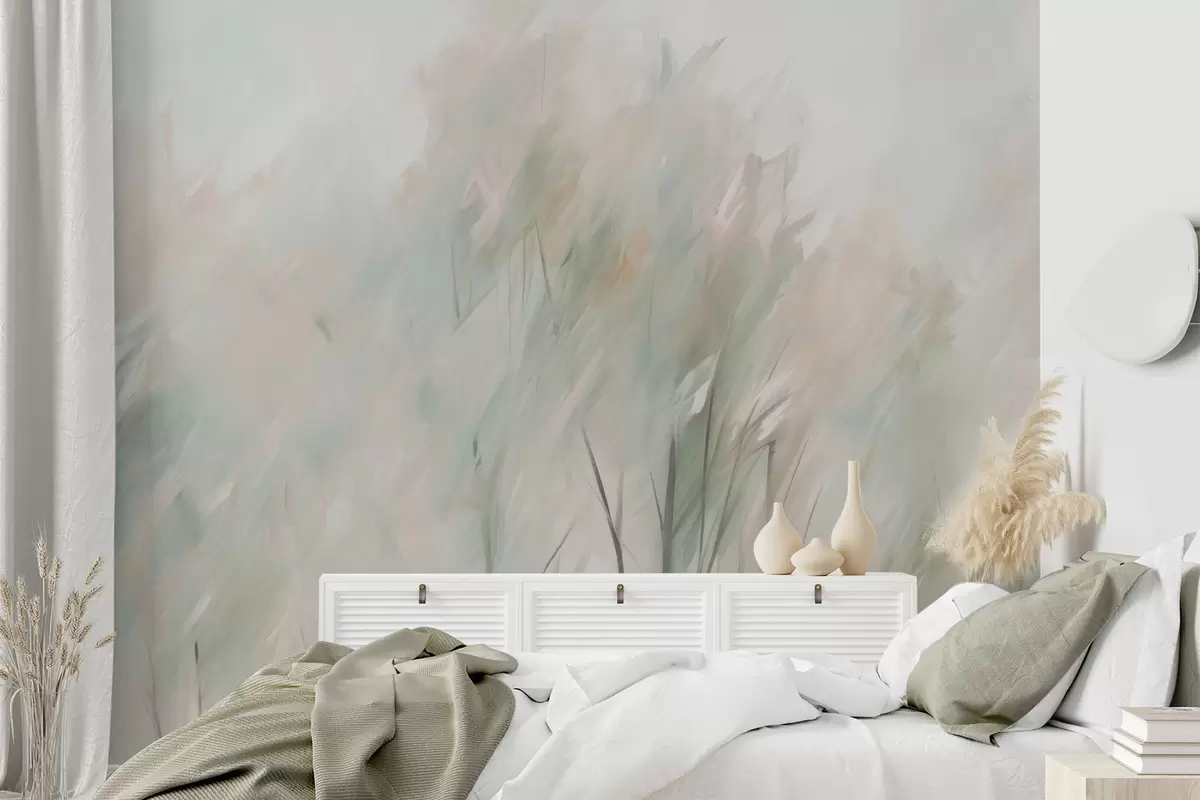 murales de pared Pintura imitación árboles w04411v1